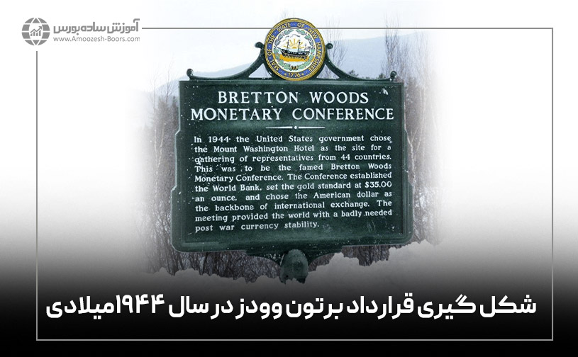 شکل گیری قرارداد برتون وودز در سال ۱۹۴۴میلادی