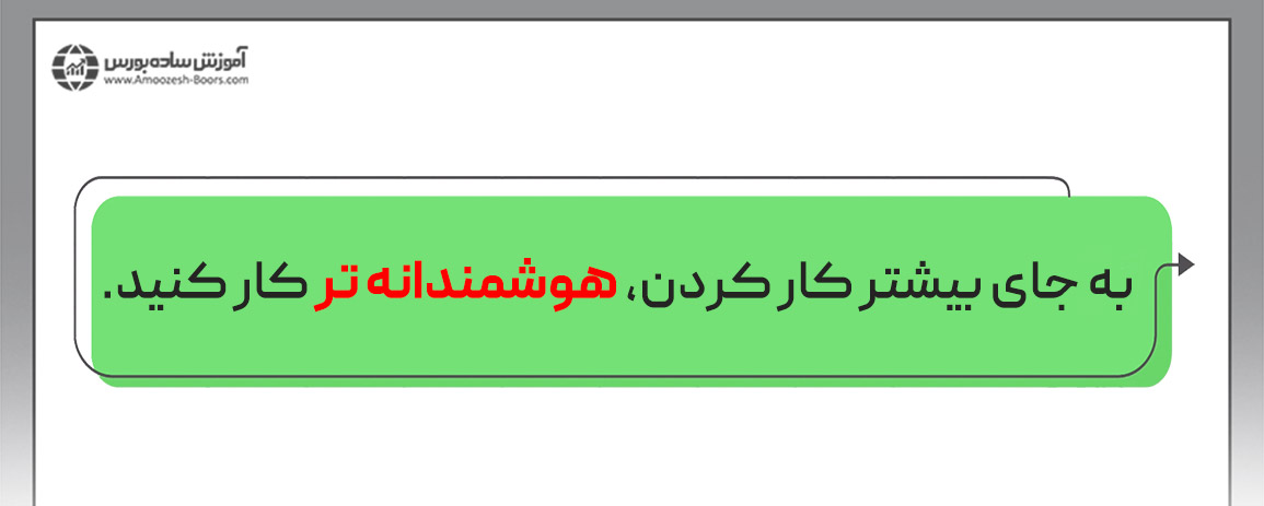 اینترنت یک اهرم است که با صرف انرژی و کار کمتر، نتیجه بیشتری به شما میدهد.
