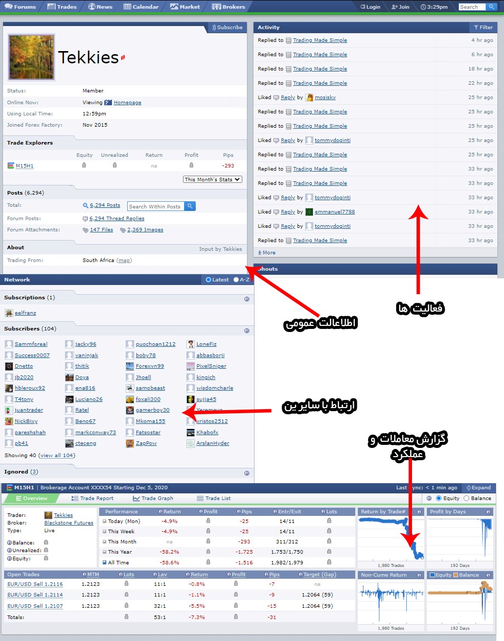 Create a Trade Explorer فارکس فکتوری